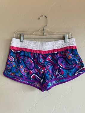 OP Low Rise Y2K Girly Ruffle Beachy Surfer Girl Retro Mini Board Shorts